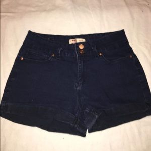 Lei high rise jean shorts